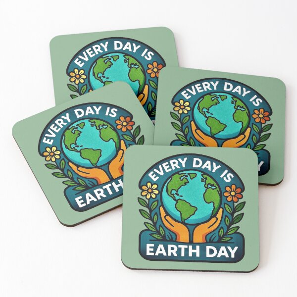 Item preview, Every Day is Earth Day -- Environmental Awareness designed and sold by Myra365Art.