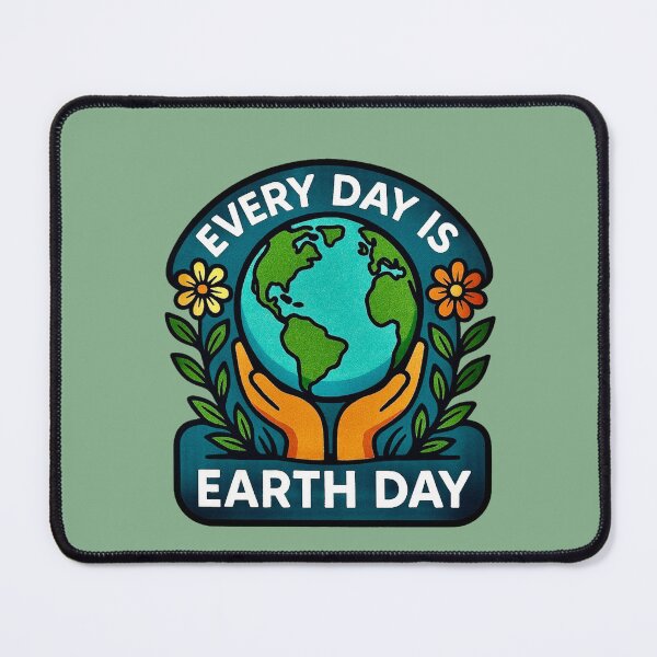 Item preview, Every Day is Earth Day -- Environmental Awareness designed and sold by Myra365Art.