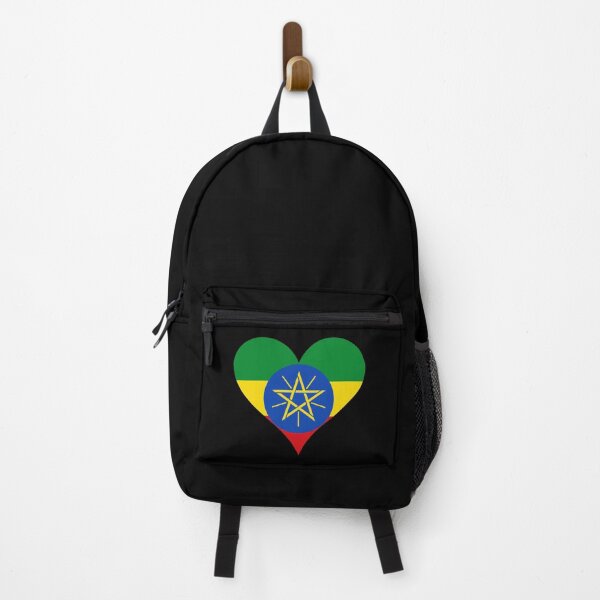 Item preview, Ethiopia Heart Flag - Unity, Equality, Peace designed and sold by NTGUILTY.