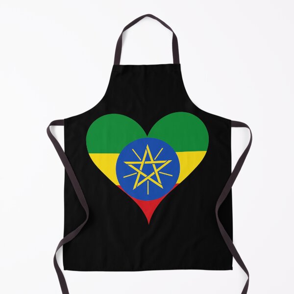 Item preview, Ethiopia Heart Flag - Unity, Equality, Peace designed and sold by NTGUILTY.