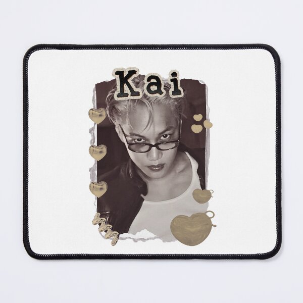 Item preview, Kai from EXO Kpop Soloist Scrapbook Collage Cozy Y2K Vintage Design designed and sold by HELL0WBELLO.