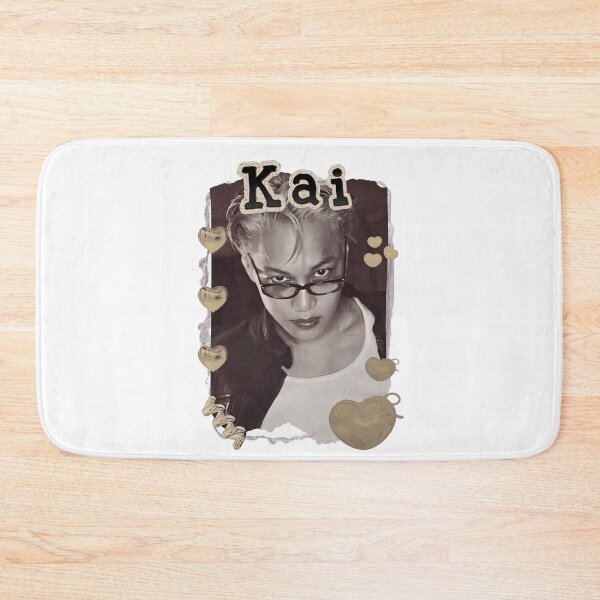Item preview, Kai from EXO Kpop Soloist Scrapbook Collage Cozy Y2K Vintage Design designed and sold by HELL0WBELLO.