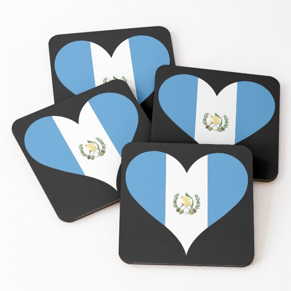 Item preview, Guatemala Heart Flag - Peace and Liberty designed and sold by NTGUILTY.