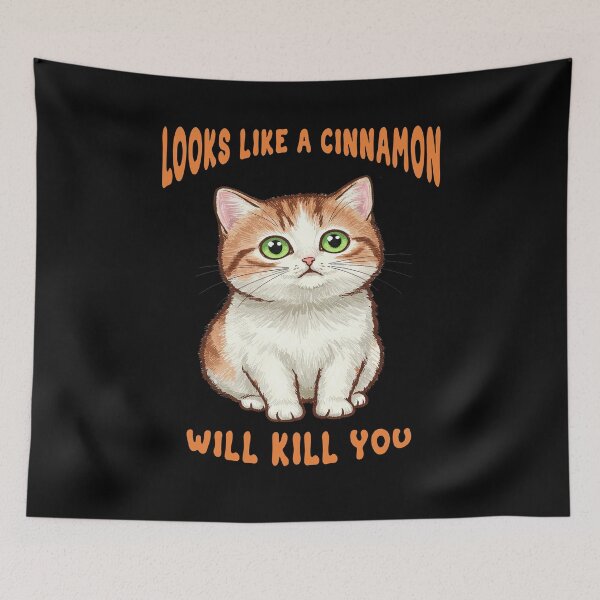 Item preview, Looks Like A Cinnamon Roll Will Kill You designed and sold by TeeARTHY.