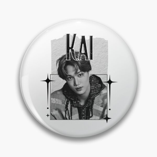 Item preview, Kai from EXO Kpop Soloist Scrapbook Collage Cozy Y2K Vintage Design designed and sold by HELL0WBELLO.