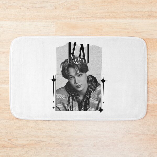 Item preview, Kai from EXO Kpop Soloist Scrapbook Collage Cozy Y2K Vintage Design designed and sold by HELL0WBELLO.
