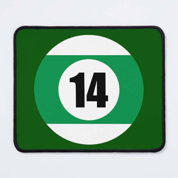 Item preview, Number Fourteen 14 Ball Design Logo Pool Billiards designed and sold by Lartheviking.