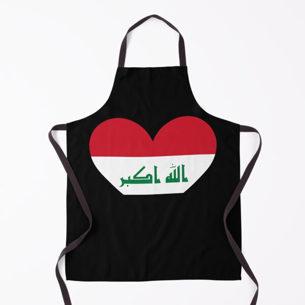 Item preview, Iraq Heart Flag - Pan-Arab Unity and Islamic Heritage designed and sold by NTGUILTY.