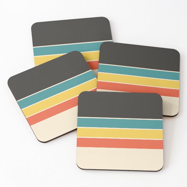 Item preview, Stunning 70s Vintage Retro Stripes designed and sold by Deutschic.