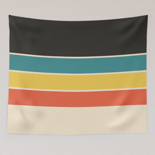 Item preview, Stunning 70s Vintage Retro Stripes designed and sold by Deutschic.