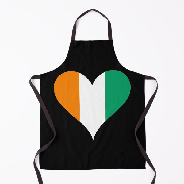 Item preview, Ivory Coast Heart Flag - Unity, Peace, and Hope designed and sold by NTGUILTY.