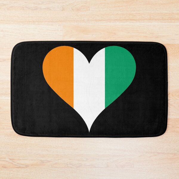 Item preview, Ivory Coast Heart Flag - Unity, Peace, and Hope designed and sold by NTGUILTY.