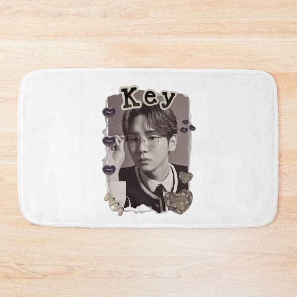 Item preview, Key from Shinee Kpop Soloist Scrapbook Collage Cozy Y2K Vintage Design designed and sold by HELL0WBELLO.