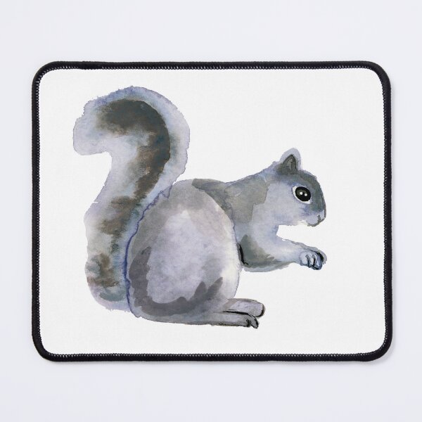 Item preview, Gray Squirrel Ink Painting designed and sold by VivianRosalee.