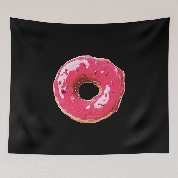 Item preview, Donut with pink glazing designed and sold by valerko26.