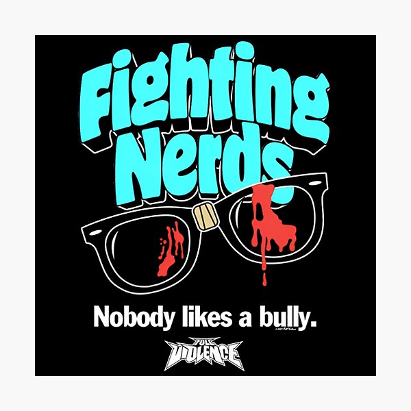 Item preview, The Fighting Nerds Nobody Likes a Bully designed and sold by JeyVel.