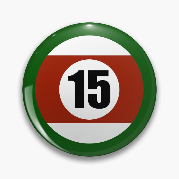 Item preview, Number Fifteen 15 Ball Design Logo Pool Billiards  designed and sold by Lartheviking.