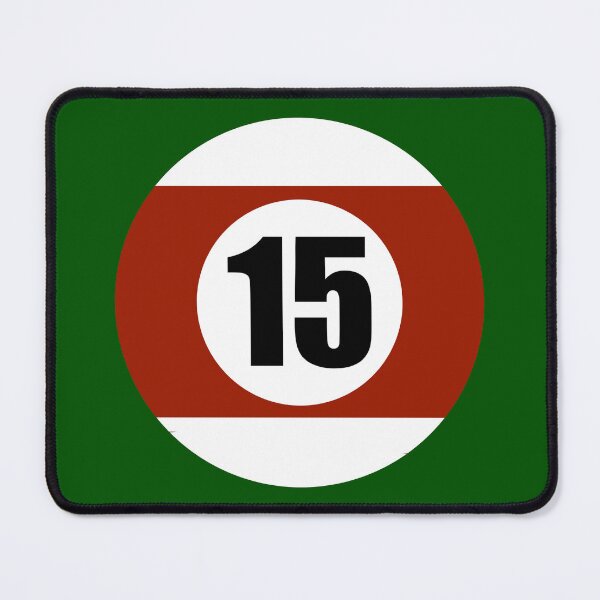 Item preview, Number Fifteen 15 Ball Design Logo Pool Billiards designed and sold by Lartheviking.