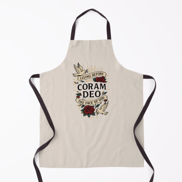 Item preview, CORAM DEO - LIVING BEFORE THE FACE OF GOD - Black Lettering designed and sold by Glory After Tears.