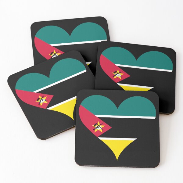 Item preview, Mozambique Heart Flag - Defense and Vigilance designed and sold by NTGUILTY.