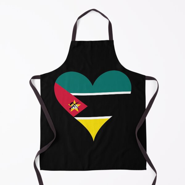 Item preview, Mozambique Heart Flag - Defense and Vigilance designed and sold by NTGUILTY.