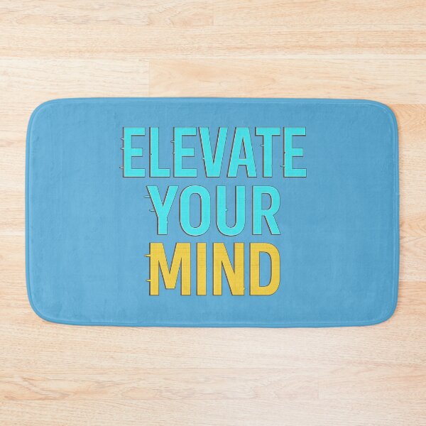 Item preview, Elevate Your Mind Neon Glow Design glitch designed and sold by ArtComixHaven.