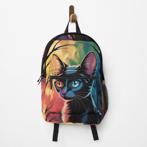 Item preview, Arcane Cat of the Night Forest – Spiritual Guardian of Nature designed and sold by FusiTink.