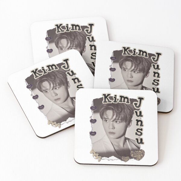 Item preview, Junsu Kpop Soloist Scrapbook Collage Cozy Y2K Vintage Design designed and sold by HELL0WBELLO.