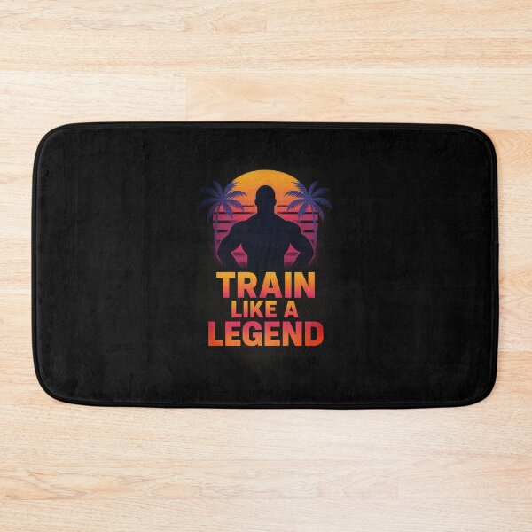 Item preview, Train Like A Legend Retro Gym Motivation Design designed and sold by Enea Kelo.