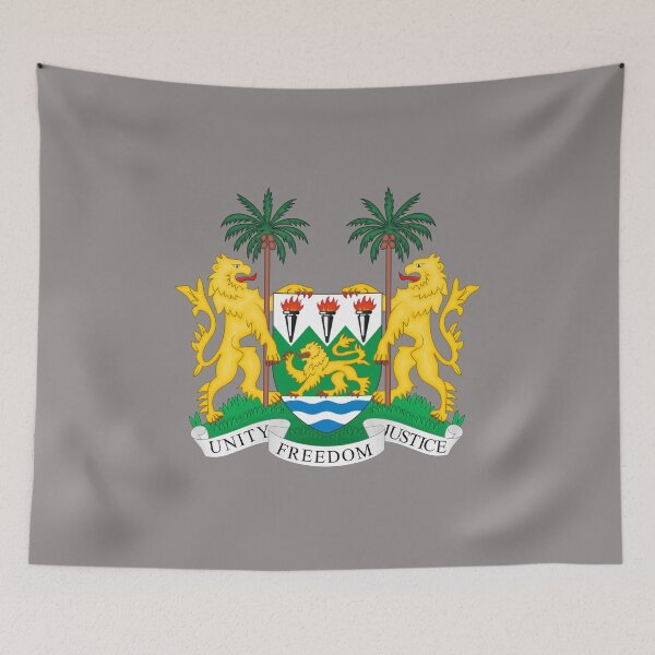 Item preview, national emblem seal of Sierra Leone designed and sold by ak7sailor.