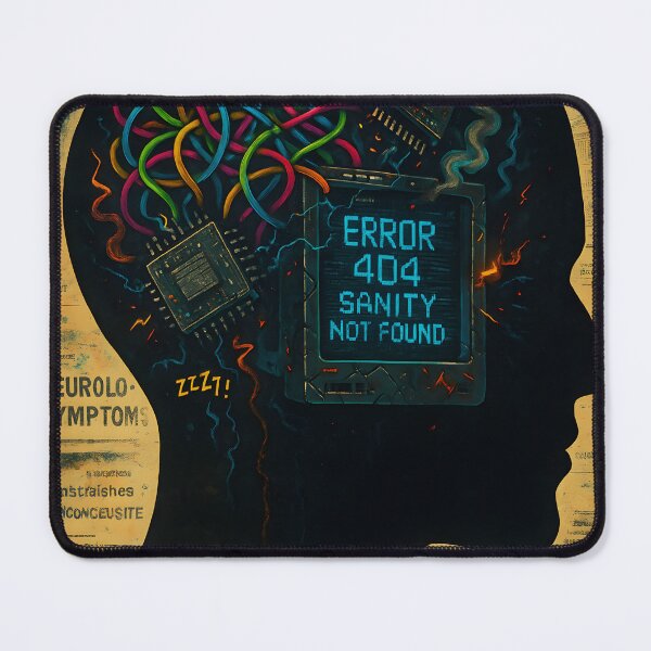 Item preview, ERROR 404: Sanity Not Found designed and sold by NeuroPsychWar.