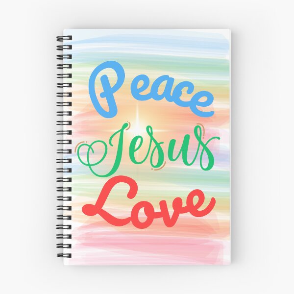 Item preview, Peace Love Jesus designed and sold by Magdalena's little shop.