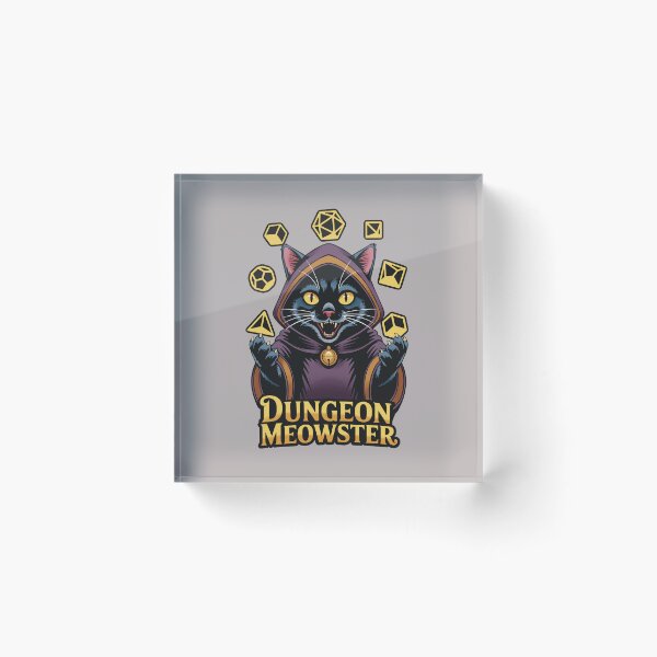 Item preview, Dungeon meowster - vintage cat dungeon master designed and sold by MrHide.