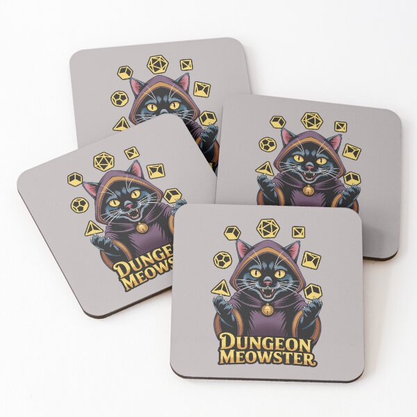 Item preview, Dungeon meowster - vintage cat dungeon master designed and sold by MrHide.