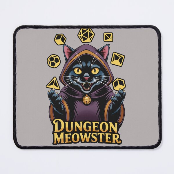 Item preview, Dungeon meowster - vintage cat dungeon master designed and sold by MrHide.