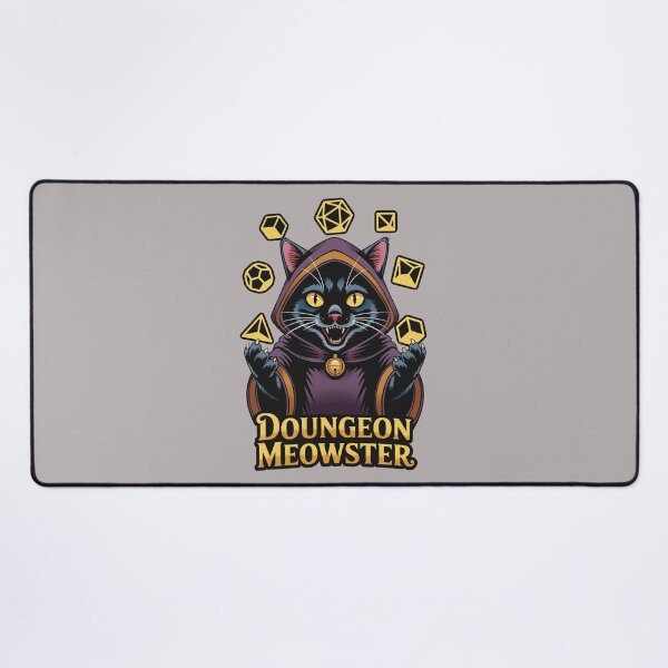 Item preview, Dungeon meowster - vintage cat dungeon master designed and sold by MrHide.