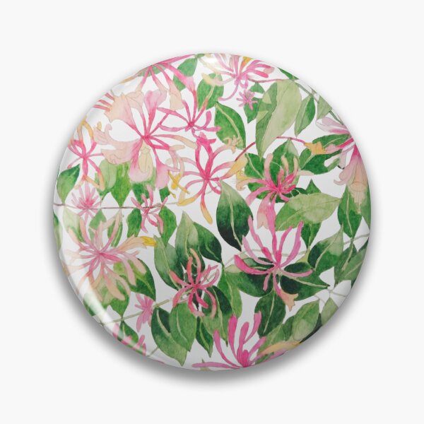 Item preview, Bright Honeysuckle watercolour painting  designed and sold by esvb.