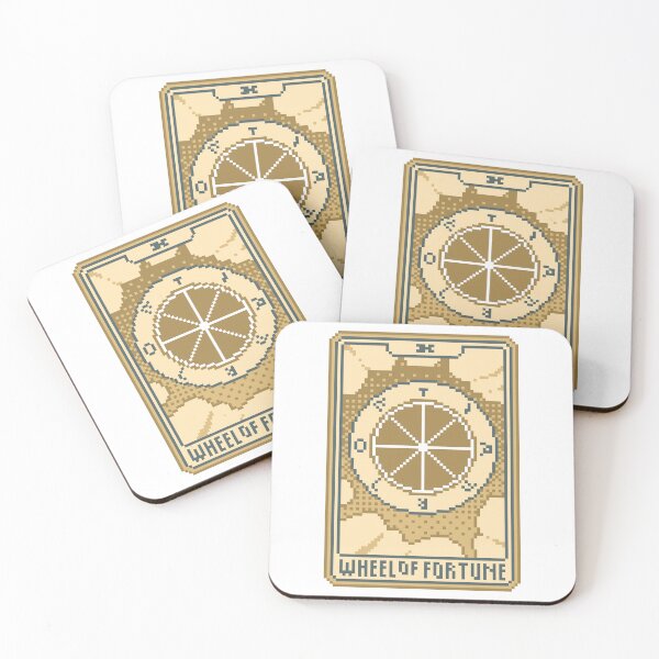 Item preview, Tarot Wheel of fortune Joker Balatro designed and sold by Gautamaa.