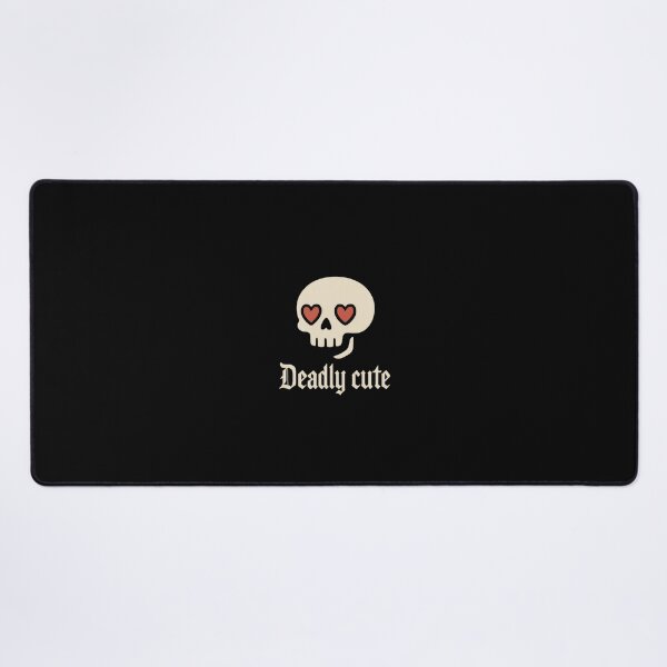 Item preview, Deadly Cute Skull with Heart Eyes Design designed and sold by Enea Kelo.