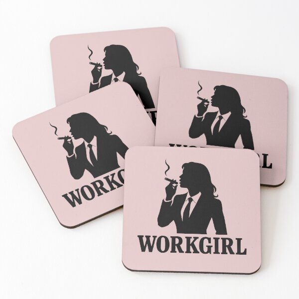 Item preview, Workgirl Black Logo designed and sold by CortsideGoods.