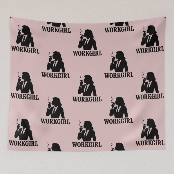 Item preview, Workgirl Black Logo designed and sold by CortsideGoods.
