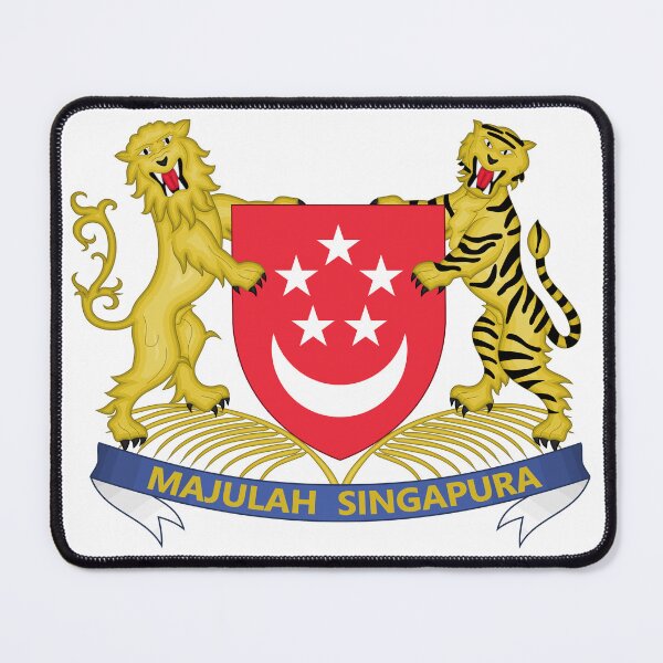 Item preview, national emblem seal of Singapore, Singapura designed and sold by ak7sailor.
