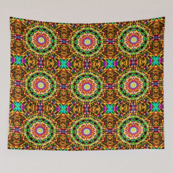 Item preview, Hippie Mandala Kaleidoscope Harmony designed and sold by HLPsychDesigns.