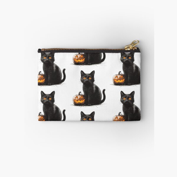 Item preview, Cat with Jack-o-lantern designed and sold by MendaciousMina.
