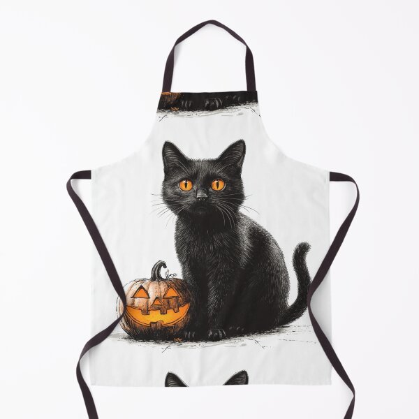 Item preview, Cat with Jack-o-lantern designed and sold by MendaciousMina.