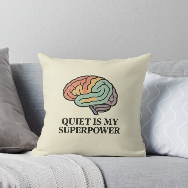 Item preview, ? Quiet Is My Superpower – Neurodivergent Pride Design designed and sold by HoopeStylee.