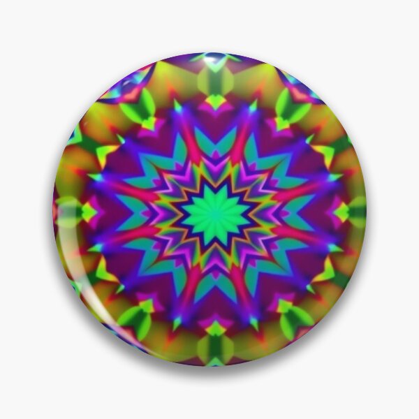 Item preview, Abstract Hippie Kaleidoscope Bliss designed and sold by HLPsychDesigns.