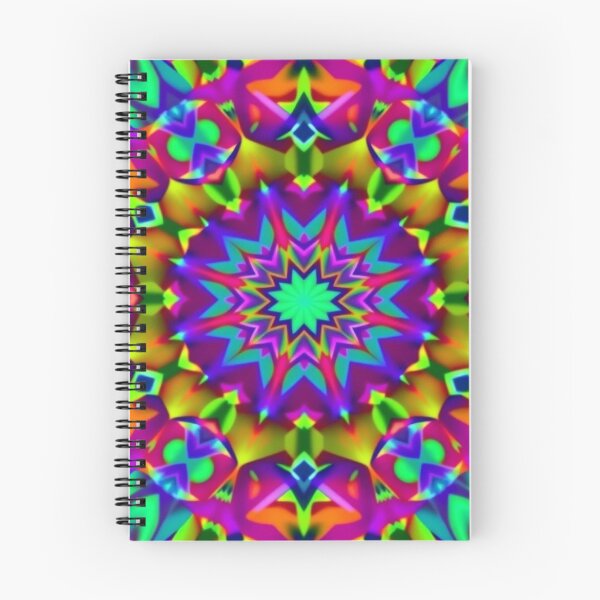Item preview, Abstract Hippie Kaleidoscope Bliss designed and sold by HLPsychDesigns.