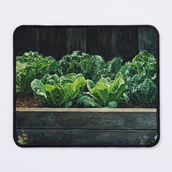 Item preview, Raised Bed Garden with Kale and Lettuce designed and sold by Shannon Hilson.