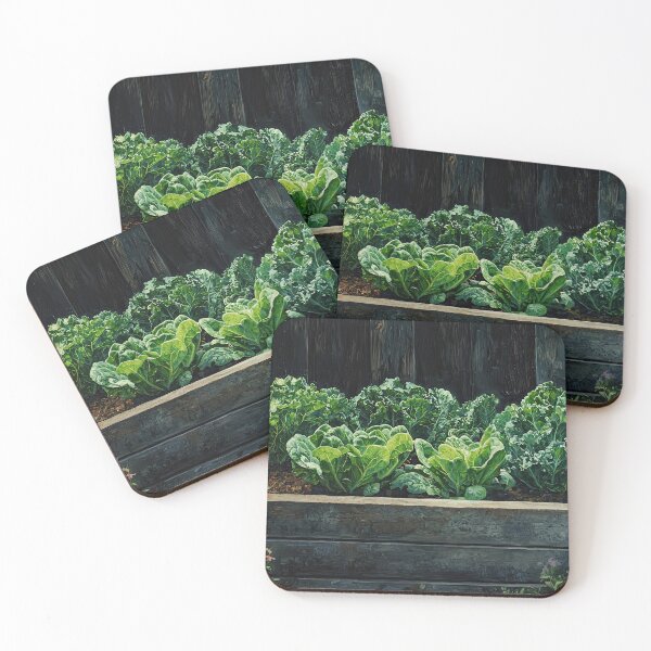 Item preview, Raised Bed Garden with Kale and Lettuce designed and sold by Shannon Hilson.